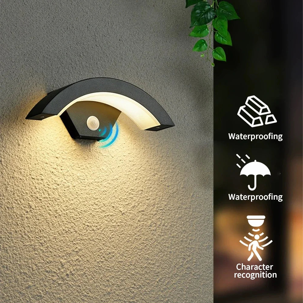 Applique murale extérieure étanche en aluminium 24W - vue 2 sur 10