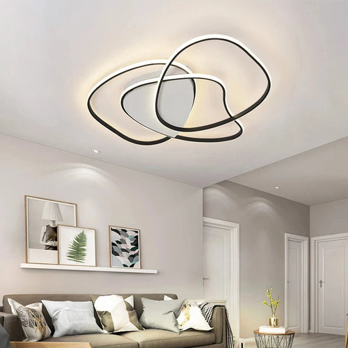 plafonnier led moderne design créatif pour intérieur décoratif - vue 6 sur 10