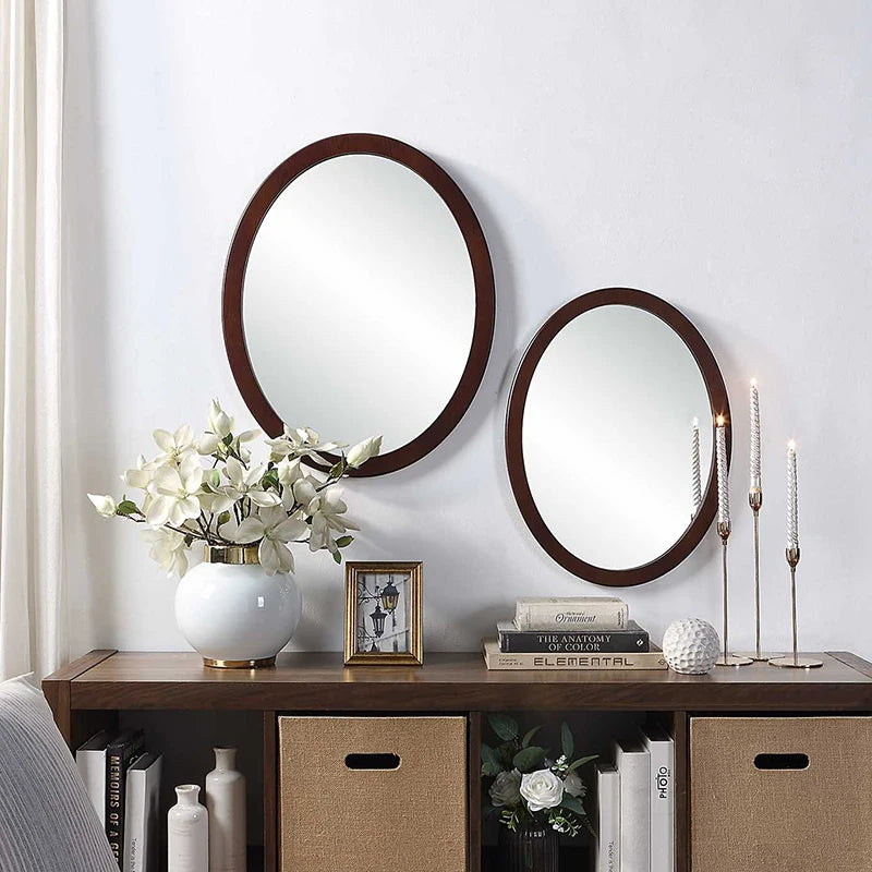 miroirs décoratifs ronds pour maquillage et décoration murale - vue 3 sur 11