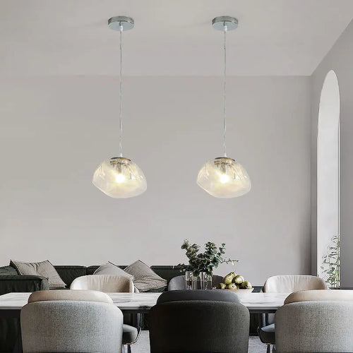 suspension moderne lampe duplex escaliers pour restaurant - vue 6 sur 9