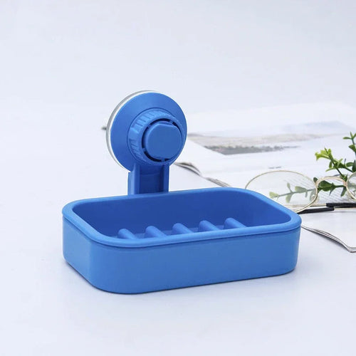 boîte à savon avec égouttoir et ventouse pour salle de bain - vue 9 sur 12