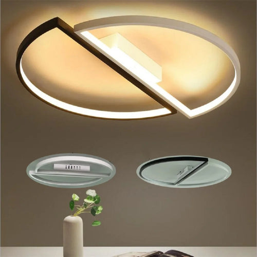 plafonnier moderne à leds pour un éclairage élégant - vue 3 sur 9