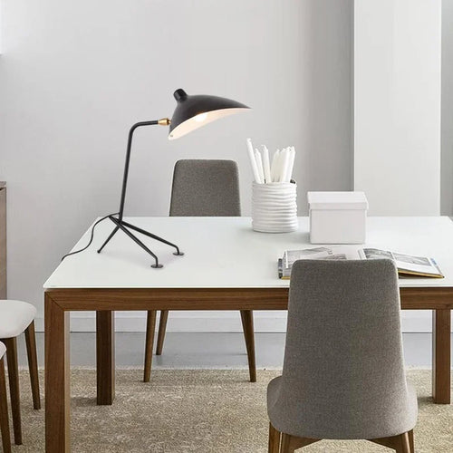 French Designer Tripod Table Lamps Desk Light for Study Reading Beside Bedroom - vue 7 sur 7