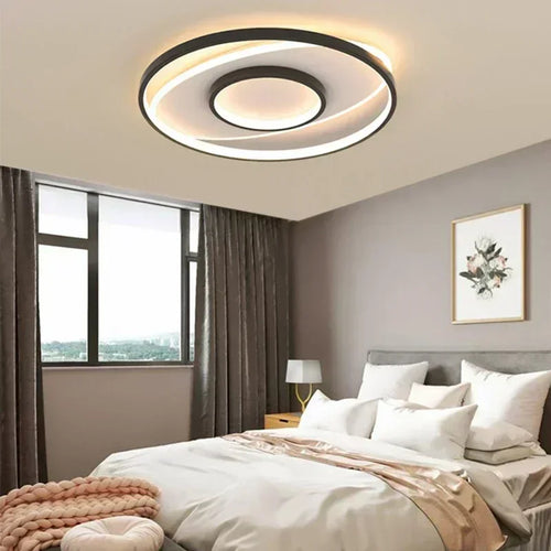 lustre moderne à leds pour décoration intérieure élégante - vue 3 sur 14