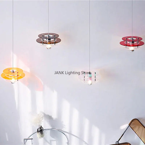 lustre led danois bauhaus ph médiéval ufo acrylique - vue 9 sur 10