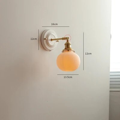 applique murale led iwhd nordique japonaise - vue 18 sur 23