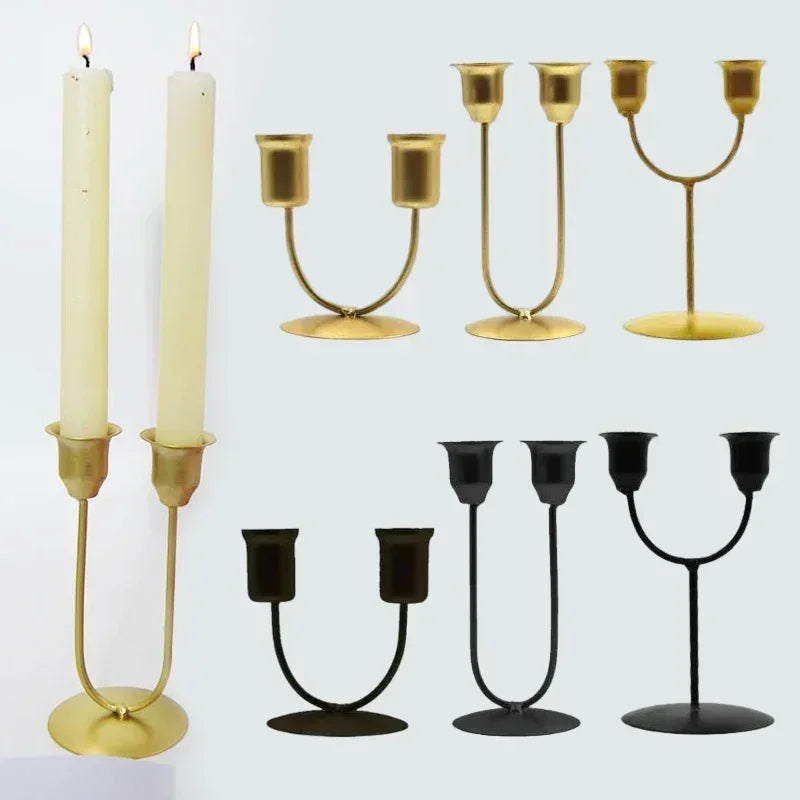bougeoir nordique en forme de u pour décoration élégante et conviviale - vue 10 sur 10