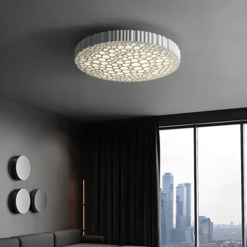 suspension calipso led design italien éclairage intérieur minimaliste - vue 6 sur 8