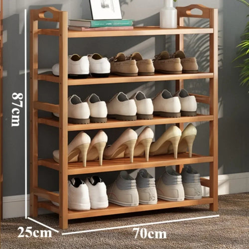 étagère à chaussures intérieure 3 4 5 étages organisateur de rangement multicouche - vue 18 sur 17