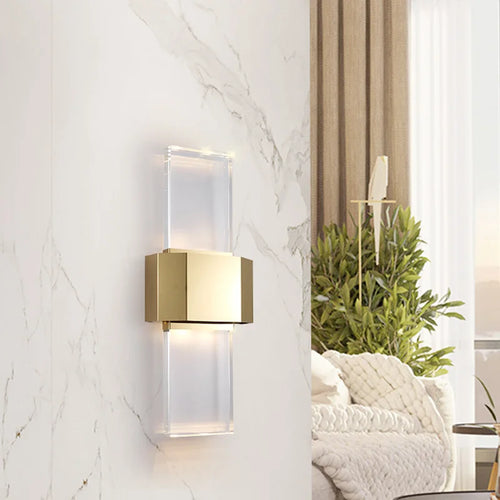 applique murale en cristal design moderne pour décoration intérieure - vue 3 sur 7