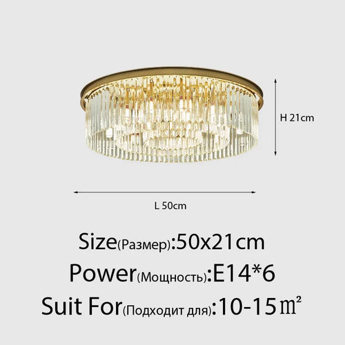 lustre en cristal de luxe style italien pour décoration intérieure - vue 17 sur 21