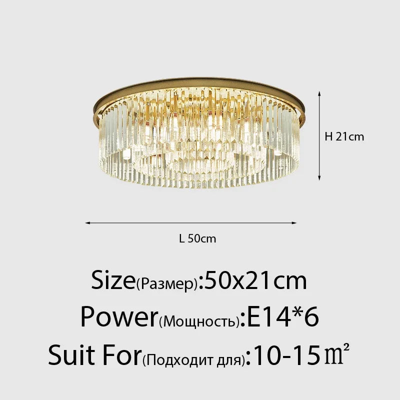 lustre en cristal de luxe style italien pour décoration intérieure - vue 16 sur 21
