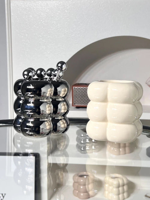 fourchette à fruits en acier inoxydable avec support de rangement - vue 6 sur 12