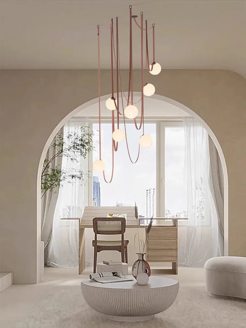 suspension design italien pour un intérieur minimaliste élégant - vue 4 sur 9