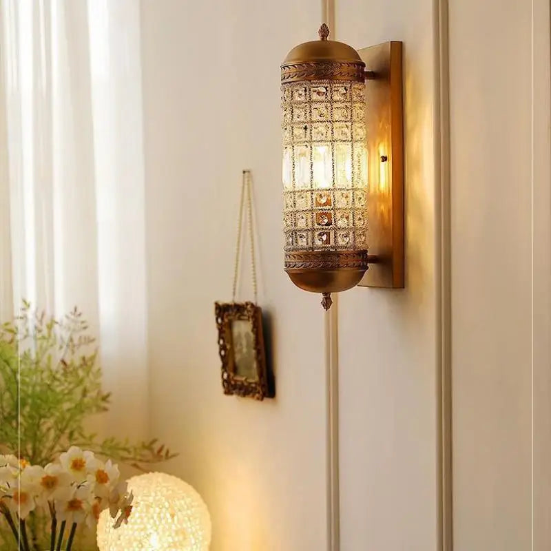 applique murale en cristal pour un éclairage contemporain élégant - vue 4 sur 9