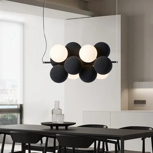 lustre moderne et créatif en led pour cuisine et intérieur - vue 2 sur 12