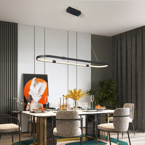 suspension à led moderne pour éclairage tendance et décoration - vue 5 sur 7