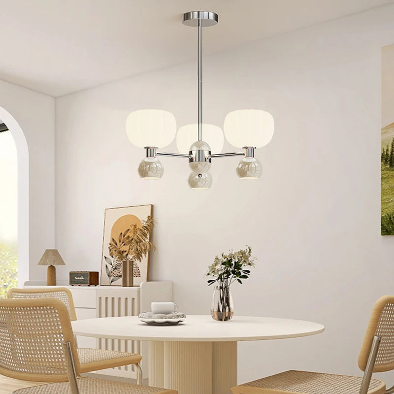 lustre led moderne haut bas éclairage intérieur suspendu - vue 3 sur 18