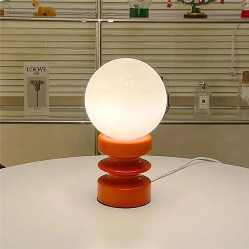lampe à poser design en verre pour une ambiance chaleureuse - vue 4 sur 10