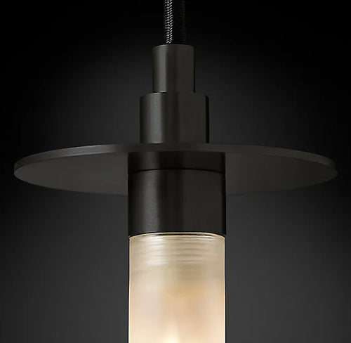 suspension en fer chromé luminaire décoratif moderne pour intérieur - vue 5 sur 9