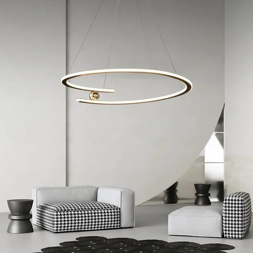 suspension LED design moderne luminaire décoratif d'intérieur - vue 2 sur 12