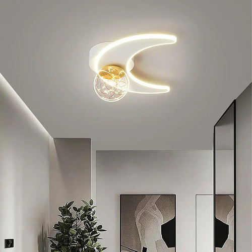 Plafonnier moderne à LEDs pour salon salle à manger chambre couloir balcon décor à la maison - vue 5 sur 11