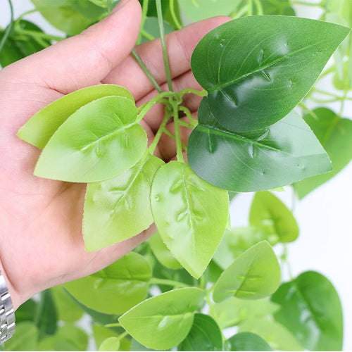 plantes artificielles à suspendre pour décoration intérieure et extérieure - vue 10 sur 14