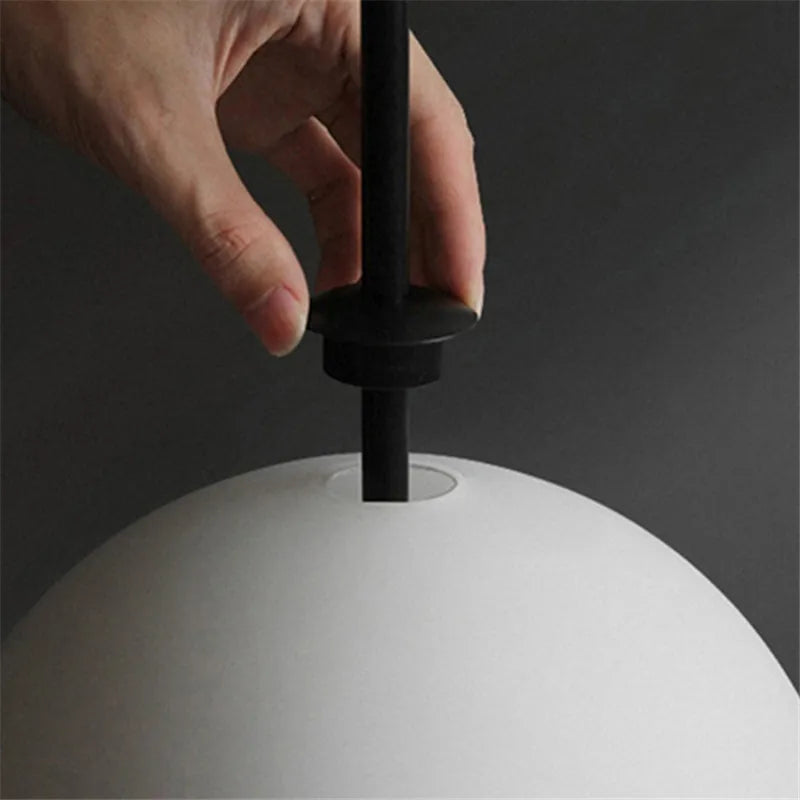 suspension en perles design pour décoration intérieure moderne - vue 5 sur 8