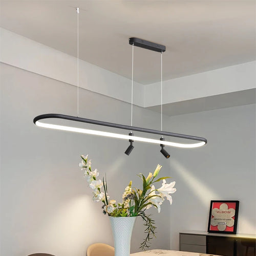 lustre nordique moderne pour décoration de table à manger - vue 2 sur 12