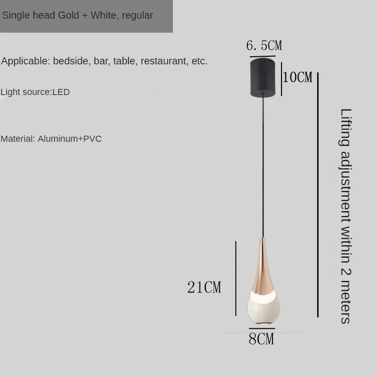 suspension minimaliste pour éclairage moderne et ambiance chaleureuse - vue 10 sur 10