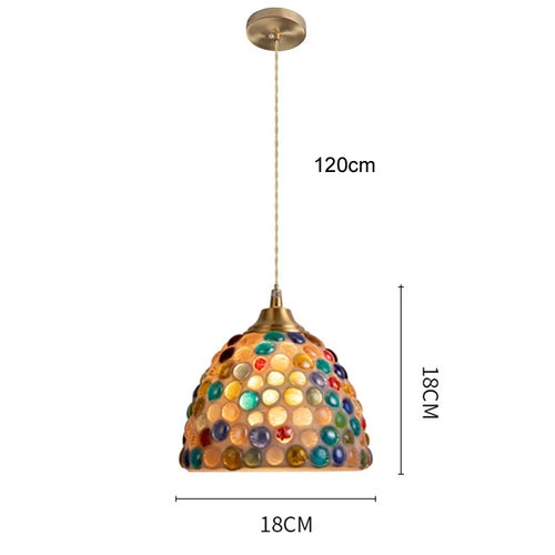 suspension en coquillage pour éclairage décoratif intérieur - vue 11 sur 11