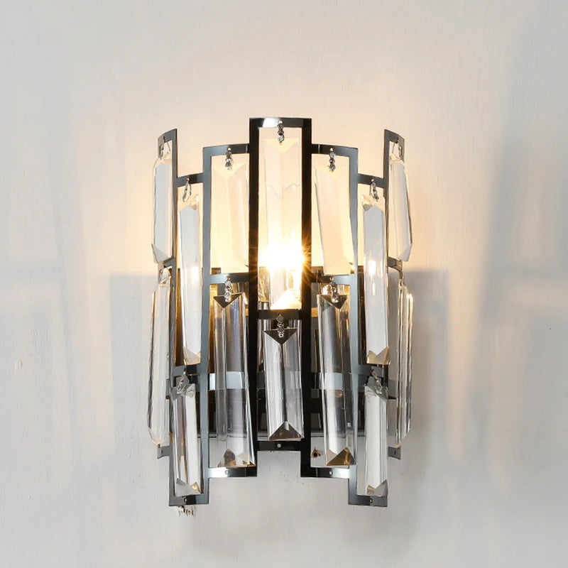applique murale en cristal moderne pour intérieur élégant - vue 3 sur 6
