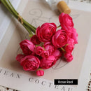 bouquet de fleurs artificielles pour mariage et décoration