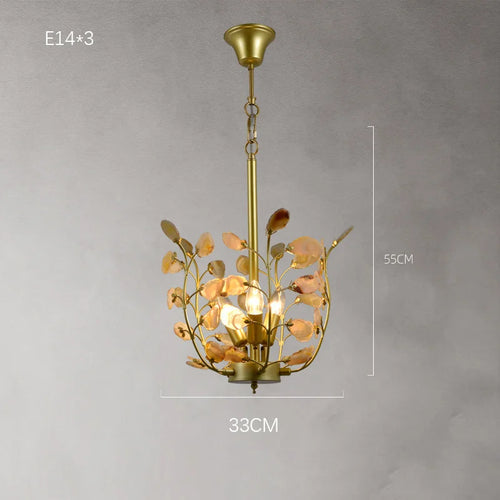 lustre led en agate naturelle idéal pour décoration romantique - vue 16 sur 15