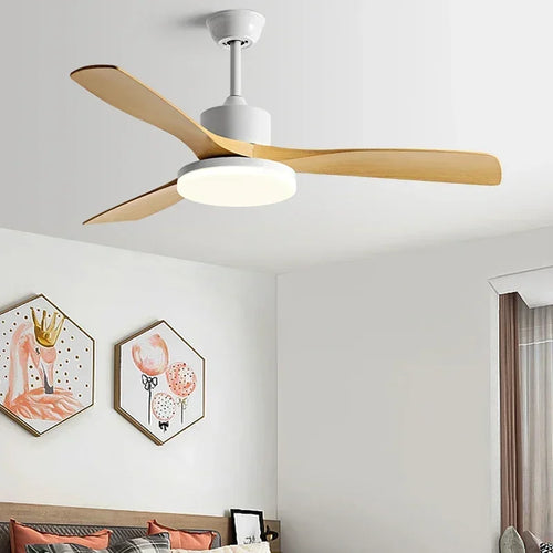 ventilateur moderne avec télécommande pour intérieur design - vue 3 sur 12