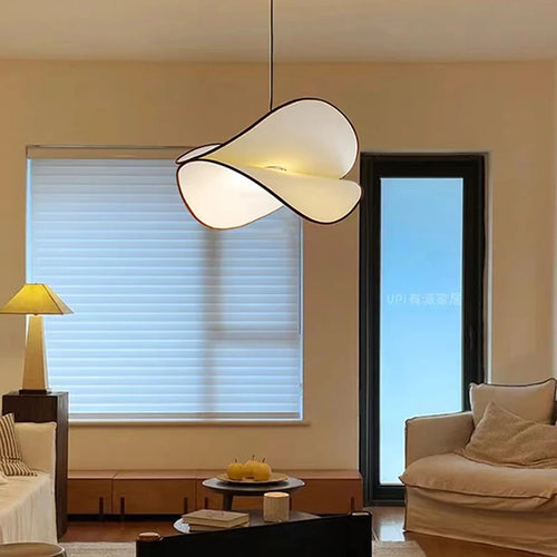 lustre led moderne pour décoration intérieure avec cordon réglable - vue 3 sur 10