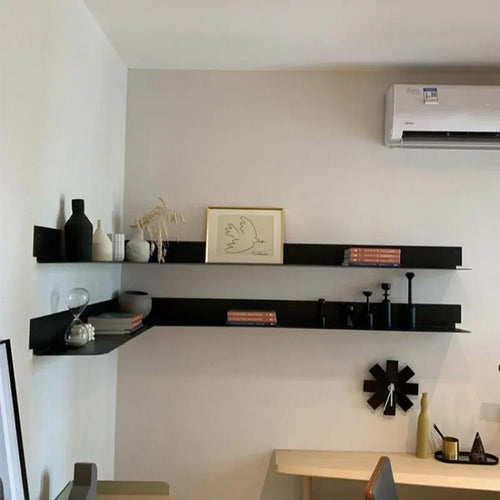 supports de rangement muraux en métal pour une décoration créative - vue 4 sur 6
