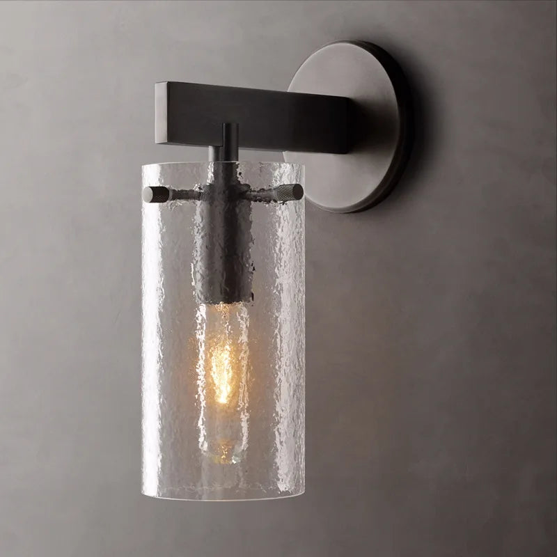 applique murale rétro en verre pour décoration intérieure élégante - vue 10 sur 11