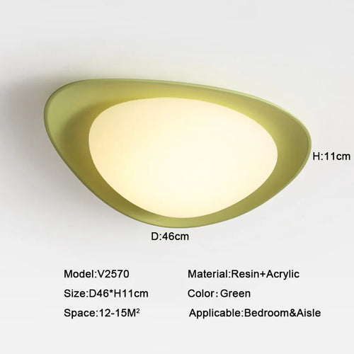 plafonnier led moderne pour décoration intérieure nordique - vue 11 sur 10