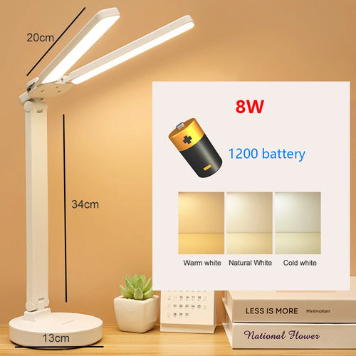 lampe de bureau led tactile usb gradation protection yeux - vue 28 sur 29