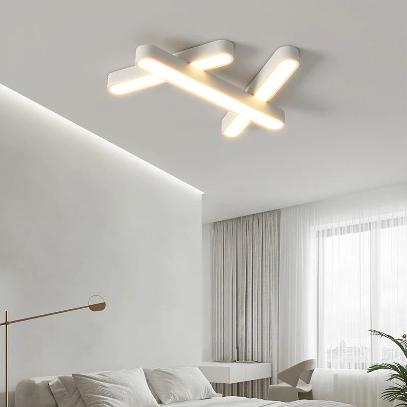 plafonnier led design moderne luminaire décoratif d'intérieur éclairage led - vue 5 sur 12