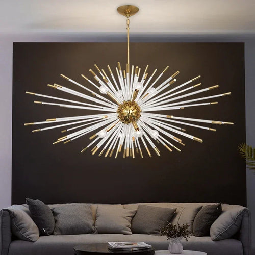 suspension en cristal de luxe éclairage décoratif pour tous les espaces - vue 5 sur 12