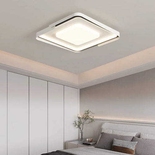 plafonnier led moderne intérieur à intensité variable pour tous les espaces - vue 4 sur 12