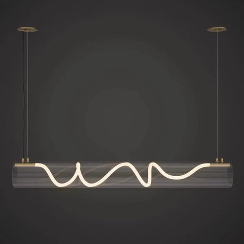 lustre en acrylique style nordique pour décoration intérieure - vue 7 sur 9