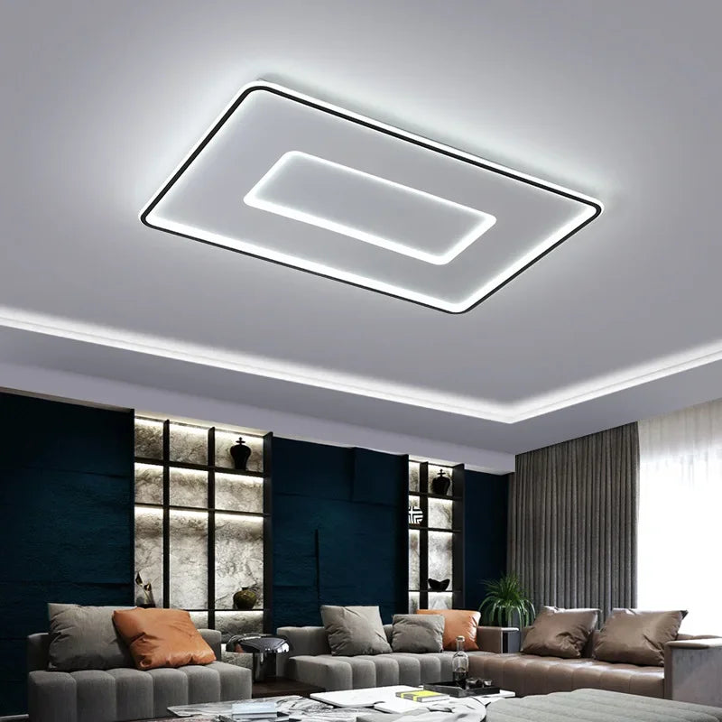 plafonnier led moderne pour décoration d'intérieur élégante - vue 5 sur 24