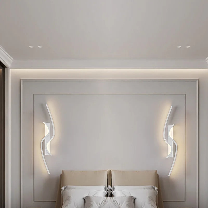 applique murale led moderne pour décoration intérieure élégante - vue 5 sur 12