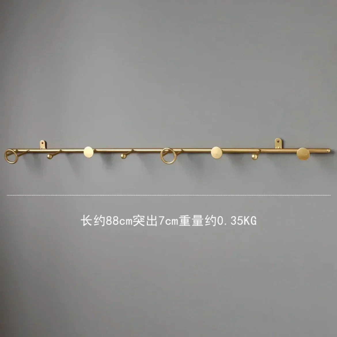 porte-vêtements et chapeaux de luxe nordique décoratif mural - vue 12 sur 18