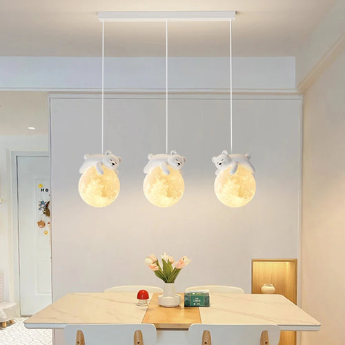 lustre moderne en forme d'animaux idéal pour enfants - vue 3 sur 11