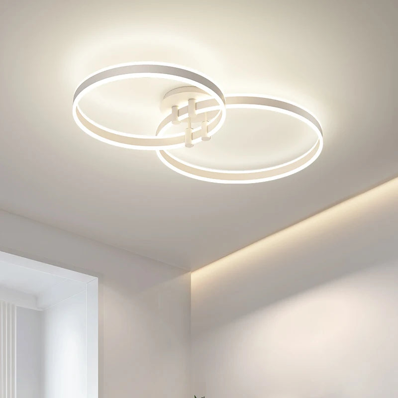 lustre led en acrylique avec lumières haut et bas - vue 4 sur 14