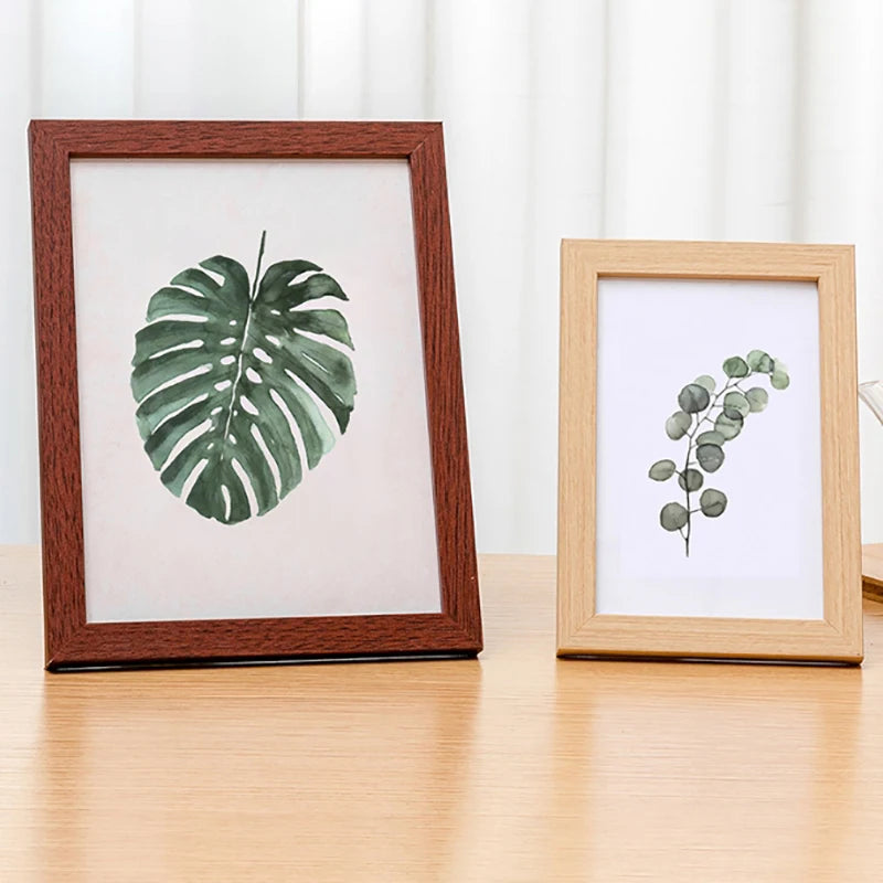 cadre photo en bois suspendu pour décoration et cadeau - vue 3 sur 18